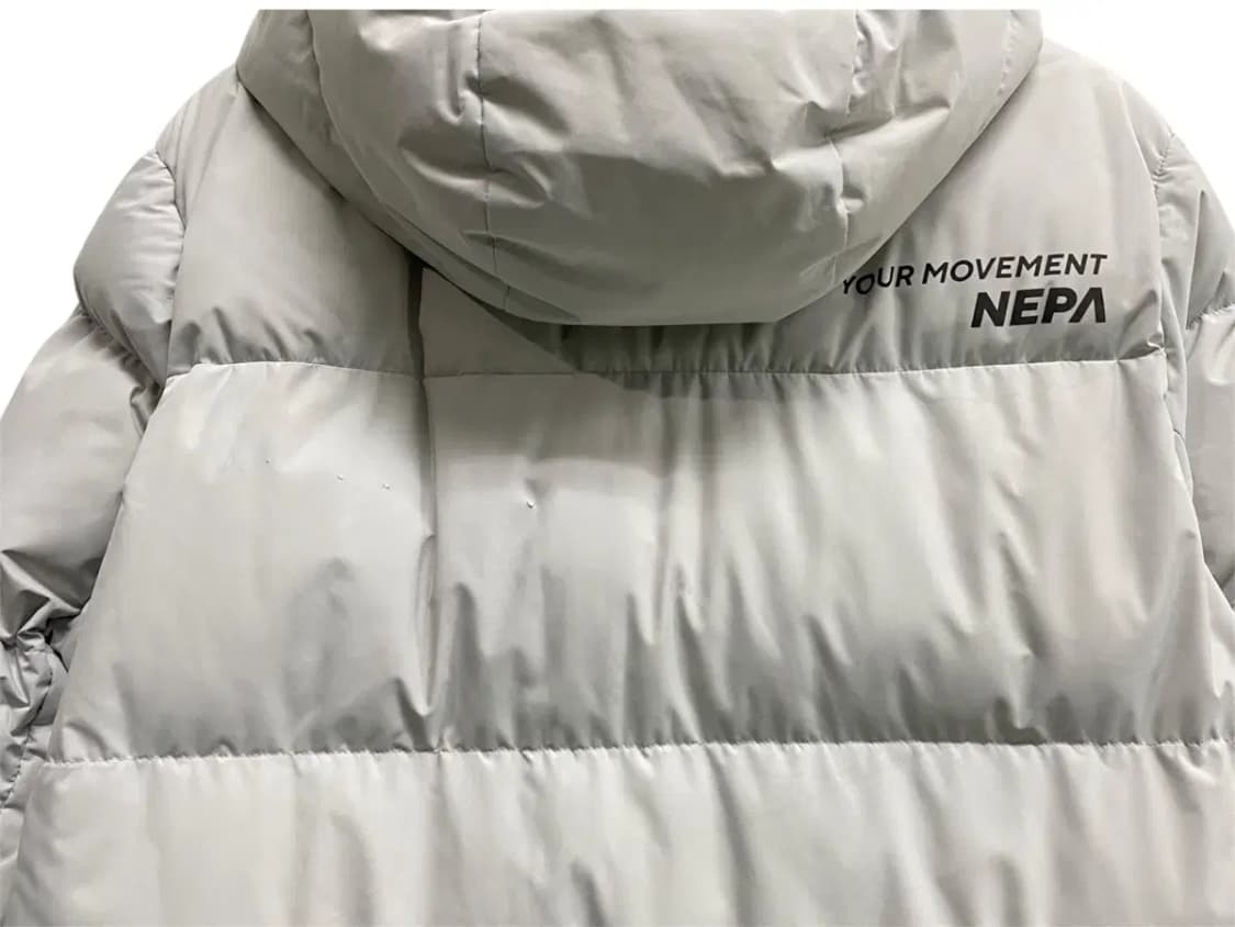 네파 NEPA 연그레이 롱패딩 L 상품이미지4