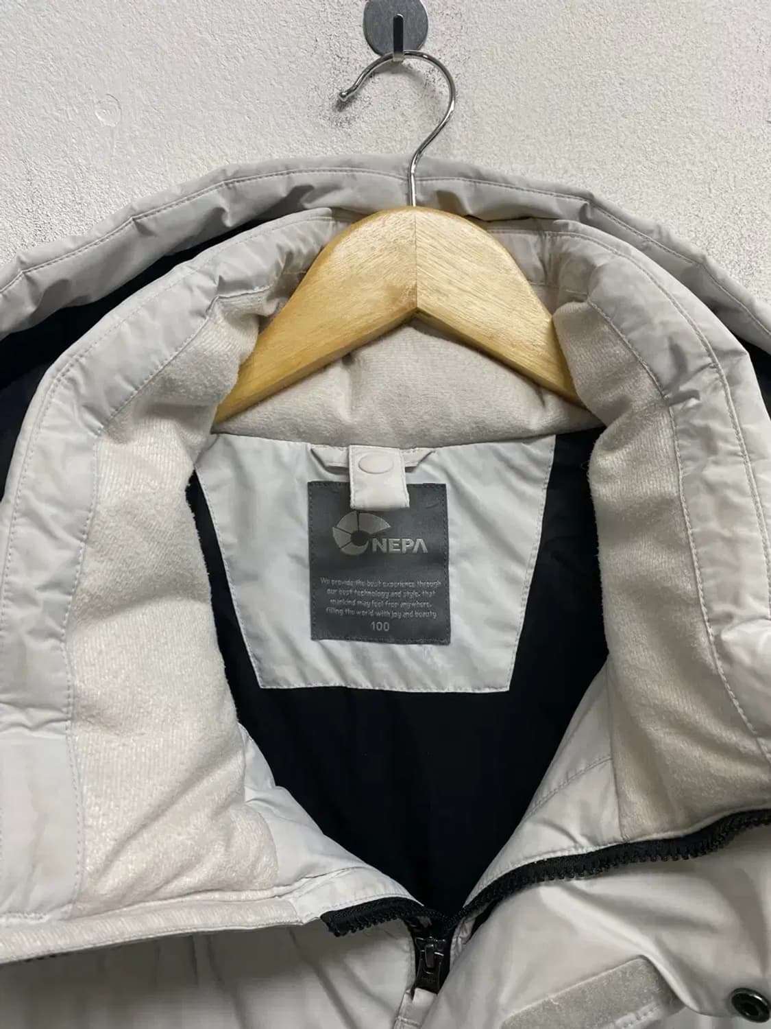 네파 NEPA 연그레이 롱패딩 L 상품이미지8