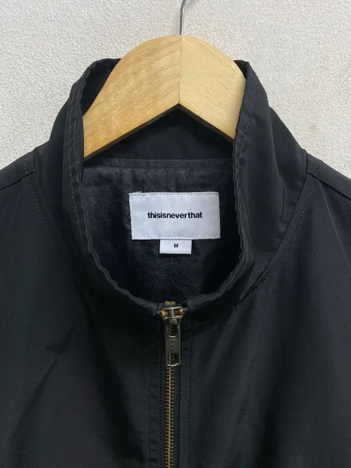 디스이즈네버댓 코치자켓 블랙 M 상품이미지6