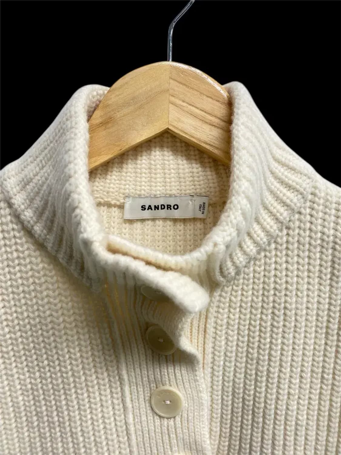 산드로 Sandro 블렌드 니트 조끼 XS 상품이미지2