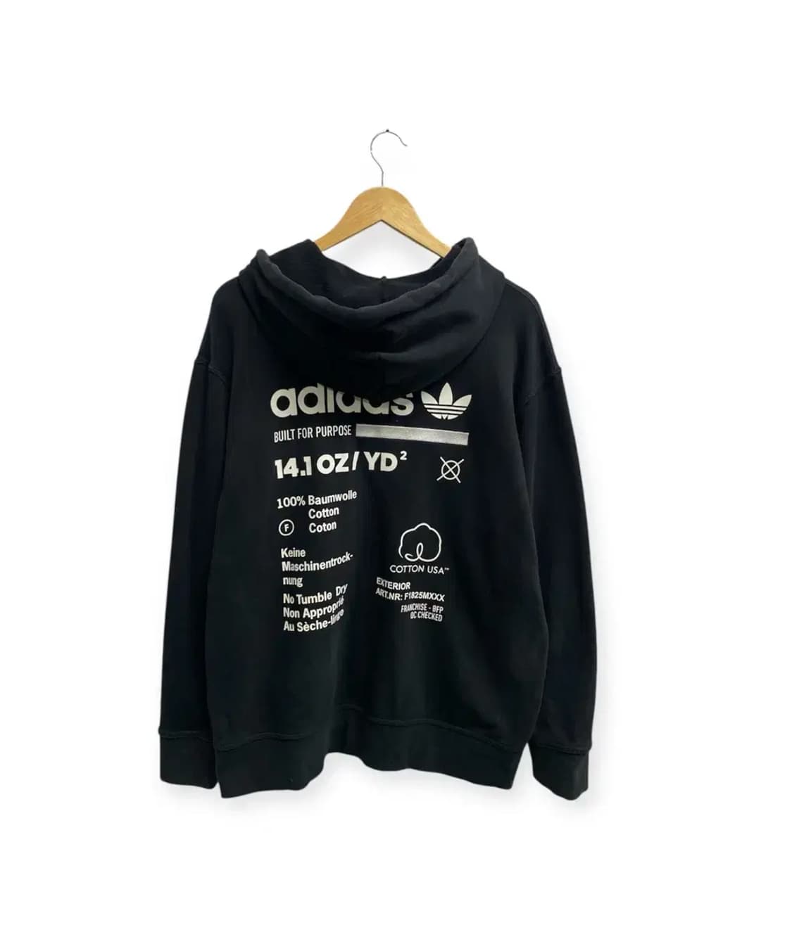 아디다스 KAVAL FZ 후드집업 블랙 - 2XL 상품이미지2