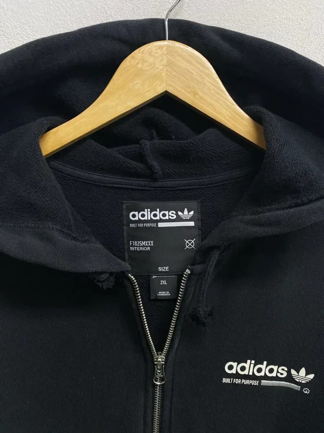 아디다스 KAVAL FZ 후드집업 블랙 - 2XL 상품이미지6