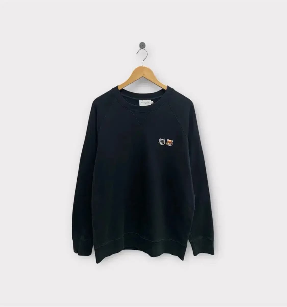 메종키츠네 더블 폭스 스웨트 셔츠 XL 상품이미지1