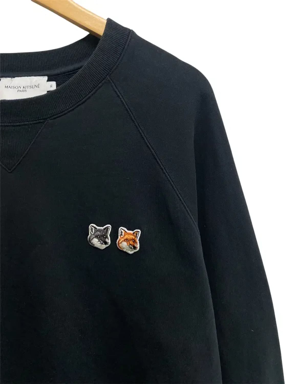 메종키츠네 더블 폭스 스웨트 셔츠 XL 상품이미지4