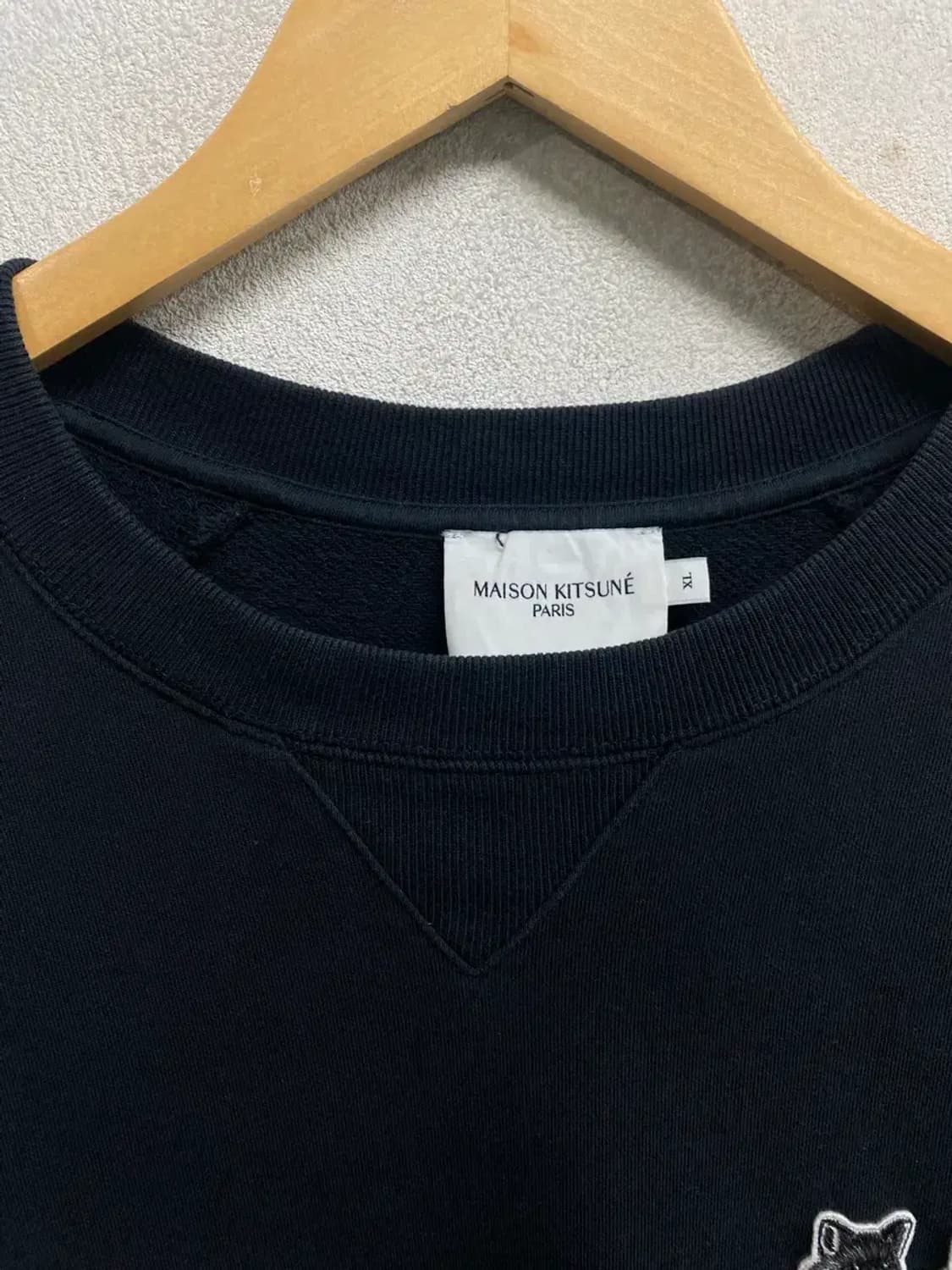 메종키츠네 더블 폭스 스웨트 셔츠 XL 상품이미지5