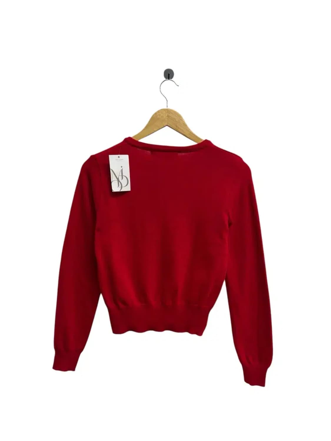 [새상품] 캐시미어 레드 가디건 XS-S 상품이미지3