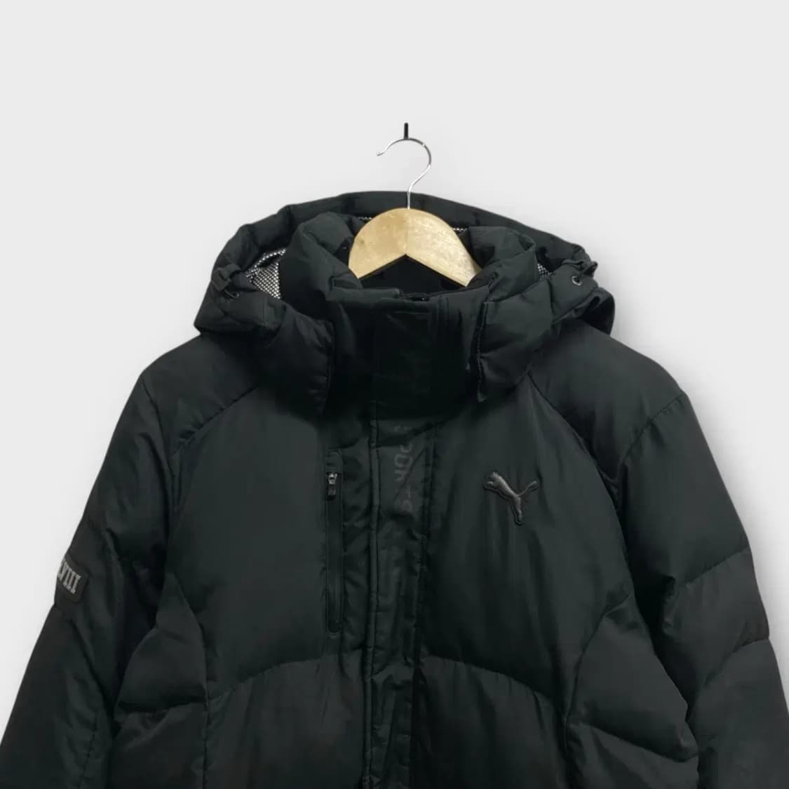 푸마 블랙 롱패딩 S-M 상품이미지2