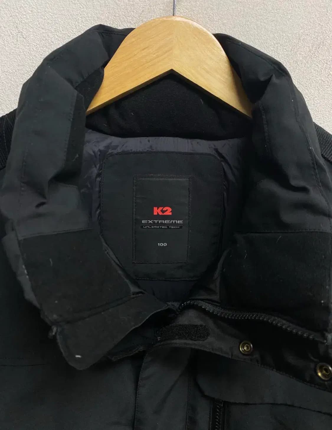 K2 구스 블랙패딩 L 상품이미지4