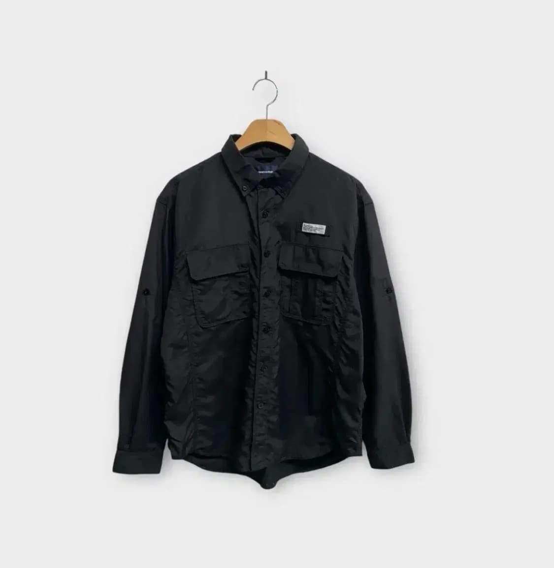 디스이즈네버댓 Fishing Shirt Black S-M 상품이미지1