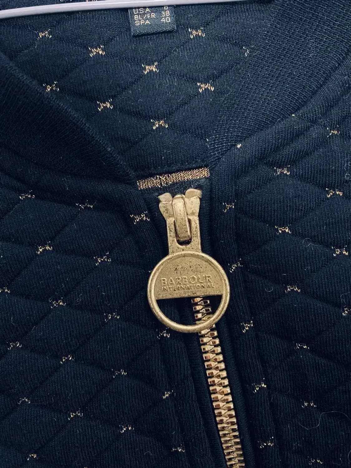 바버 Barbour 퀼팅 봄버 재킷 집업 S 상품이미지4