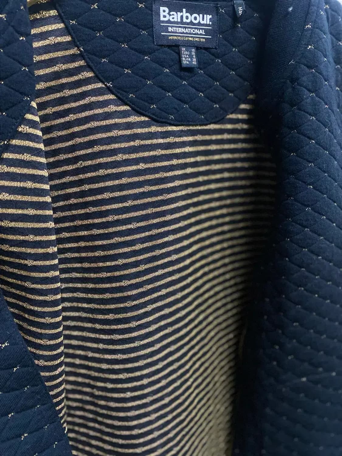 바버 Barbour 퀼팅 봄버 재킷 집업 S 상품이미지6