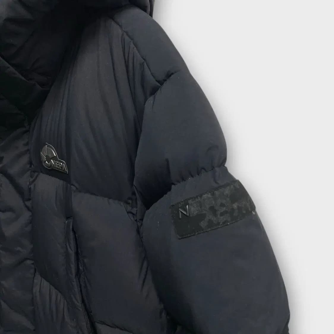 NEPA 네파 블랙 구스다운 롱패딩 L 상품이미지3