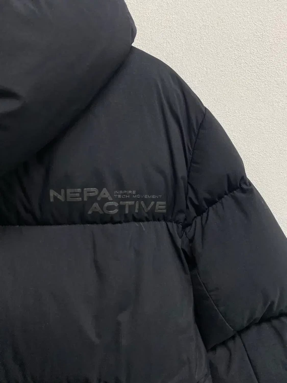 NEPA 네파 블랙 구스다운 롱패딩 L 상품이미지6
