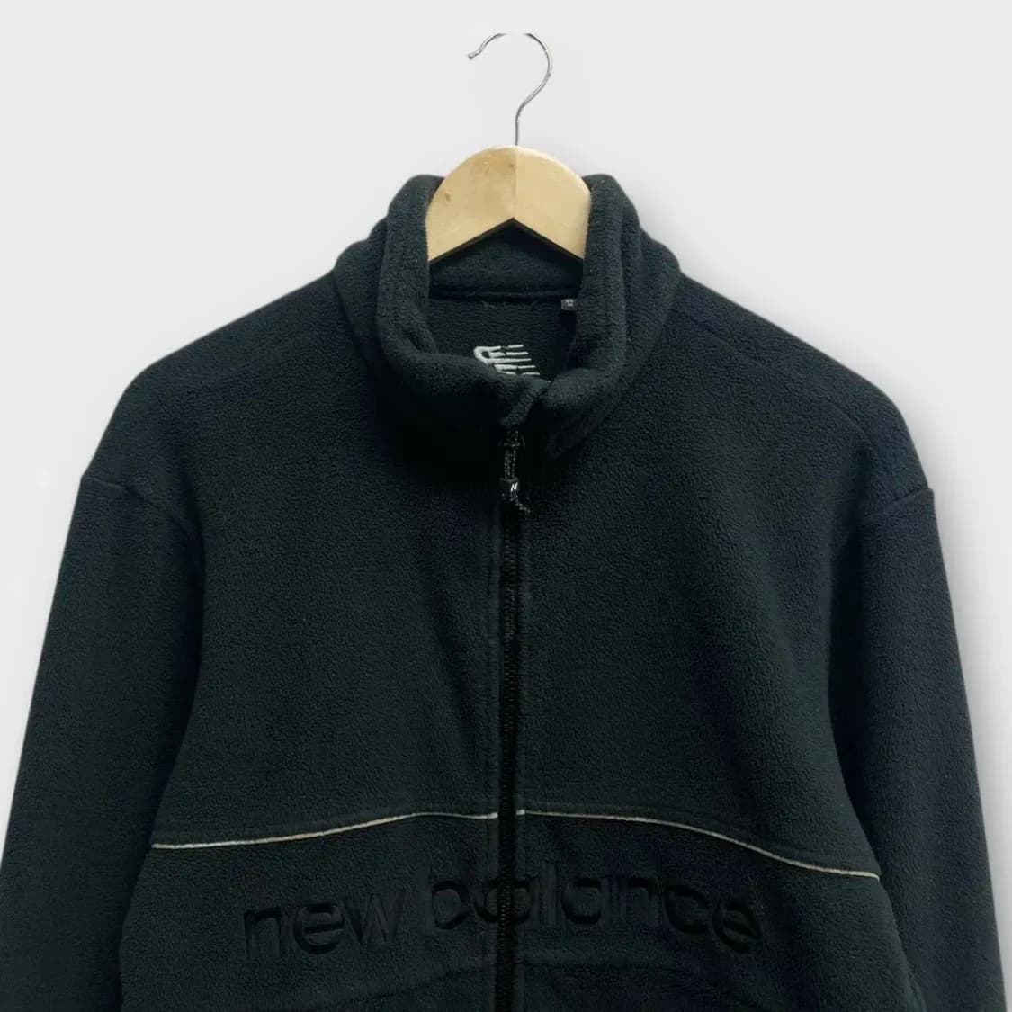 뉴발란스NB. 블랙 후리스 집업 M 상품이미지2