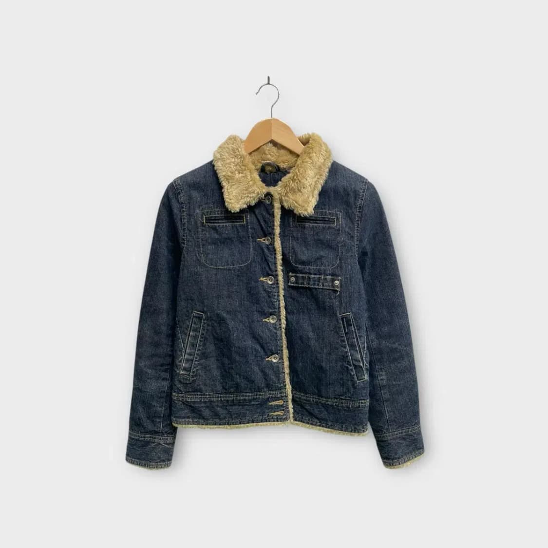 빔즈 VIMS 아웃피터스 쉐르파 데님 자켓 S 상품이미지1