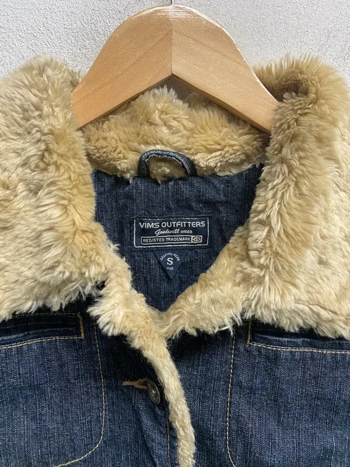 빔즈 VIMS 아웃피터스 쉐르파 데님 자켓 S 상품이미지4
