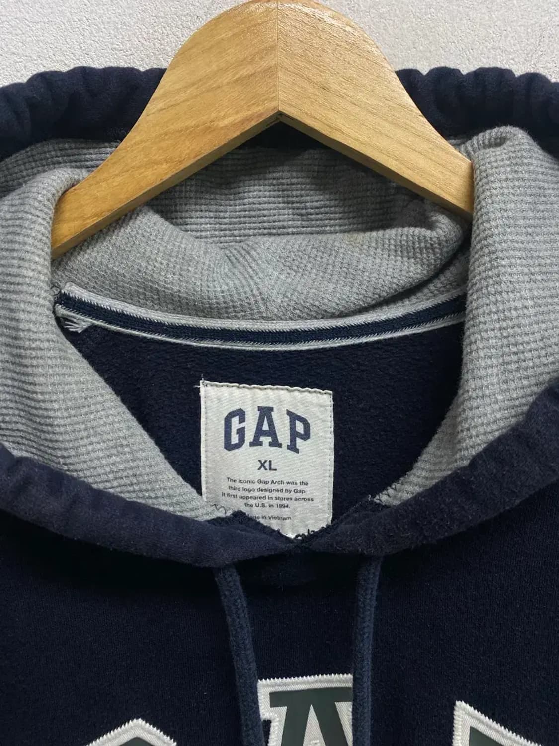 갭 GAP 네이비 후드티 XL 상품이미지5