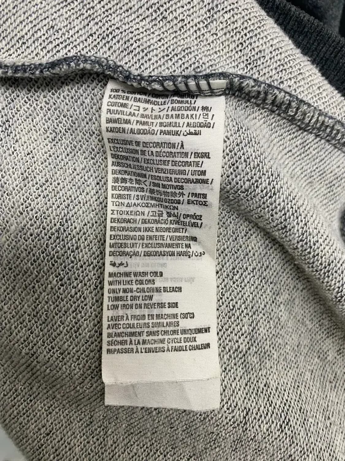 아베크롬비 Abercrombie 그레이 맨투맨 XL 상품이미지5