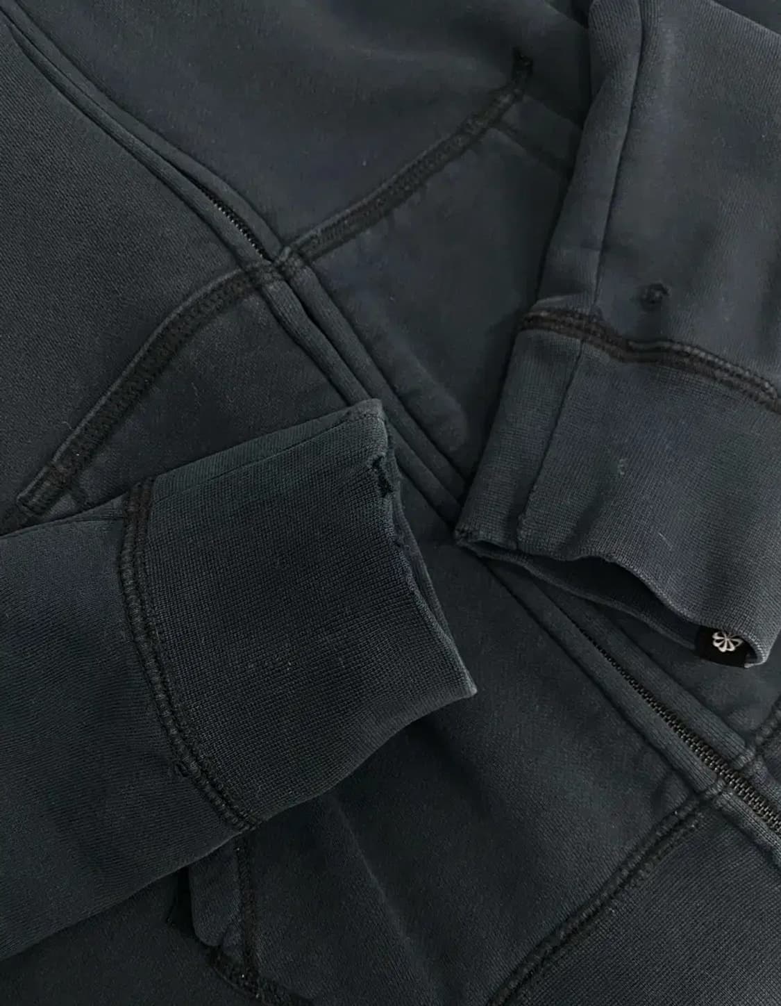 나이키 래빗 프린팅 블랙 후드 집업 L 상품이미지5