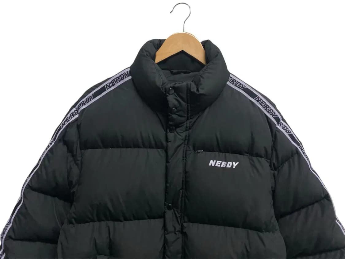 널디 NERDY 로고 테잎 다운 패딩 free 상품이미지2