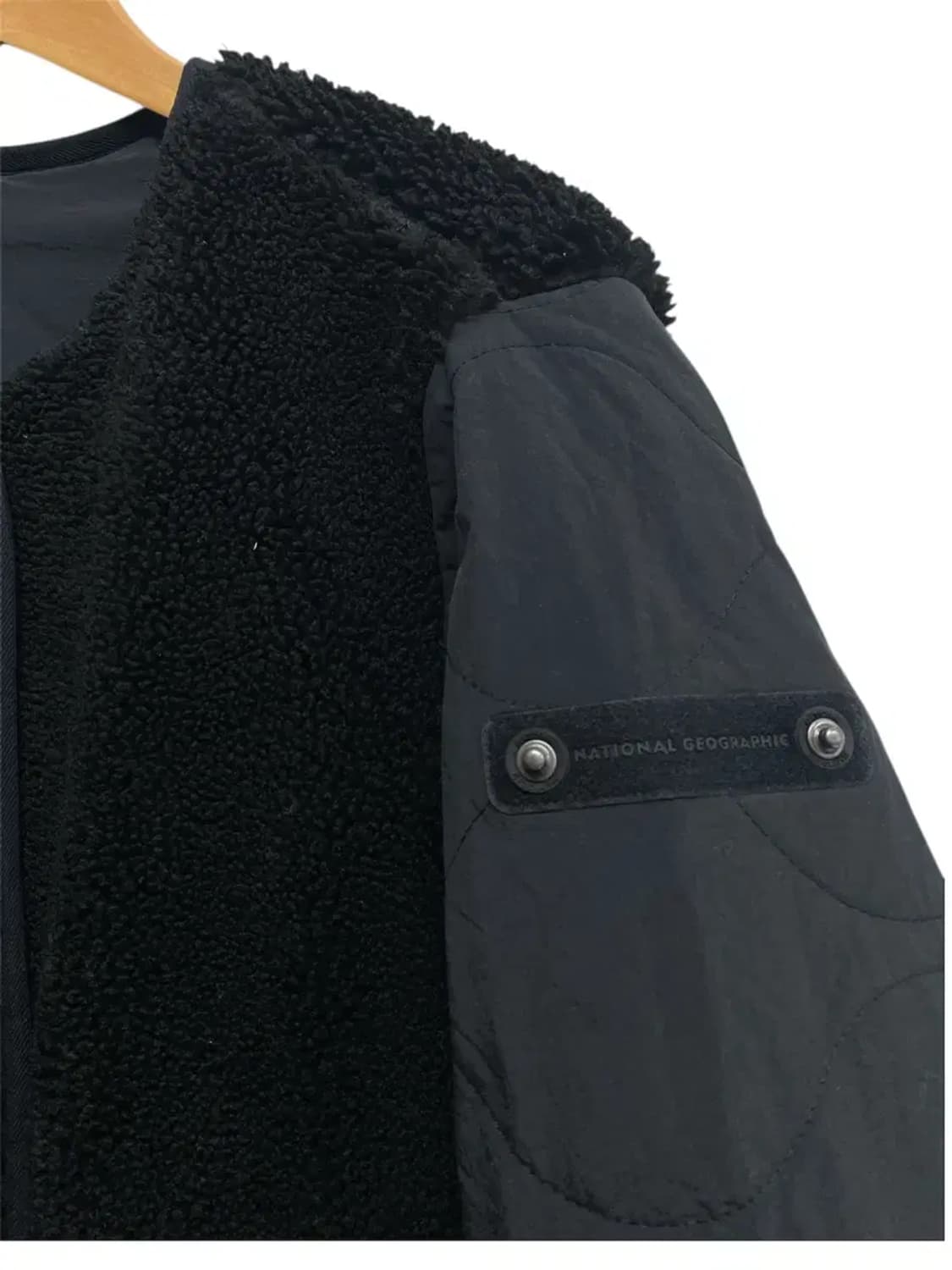 내셔널지오그래픽 리버시블 롱 플리스 집업 95 상품이미지5