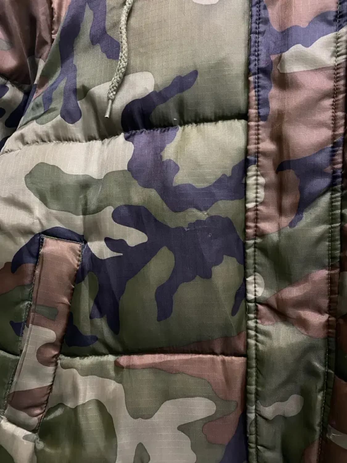 알파 인더스트리 카모 ma-1 항공점퍼 S-M 상품이미지7