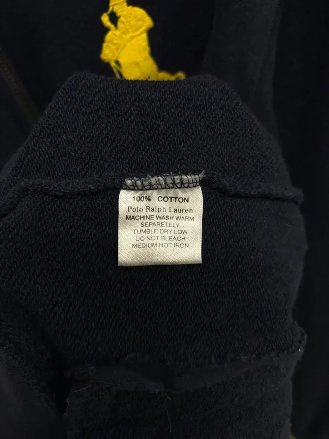 폴로 랄프로렌 빅포니 코튼집업 L 상품이미지5