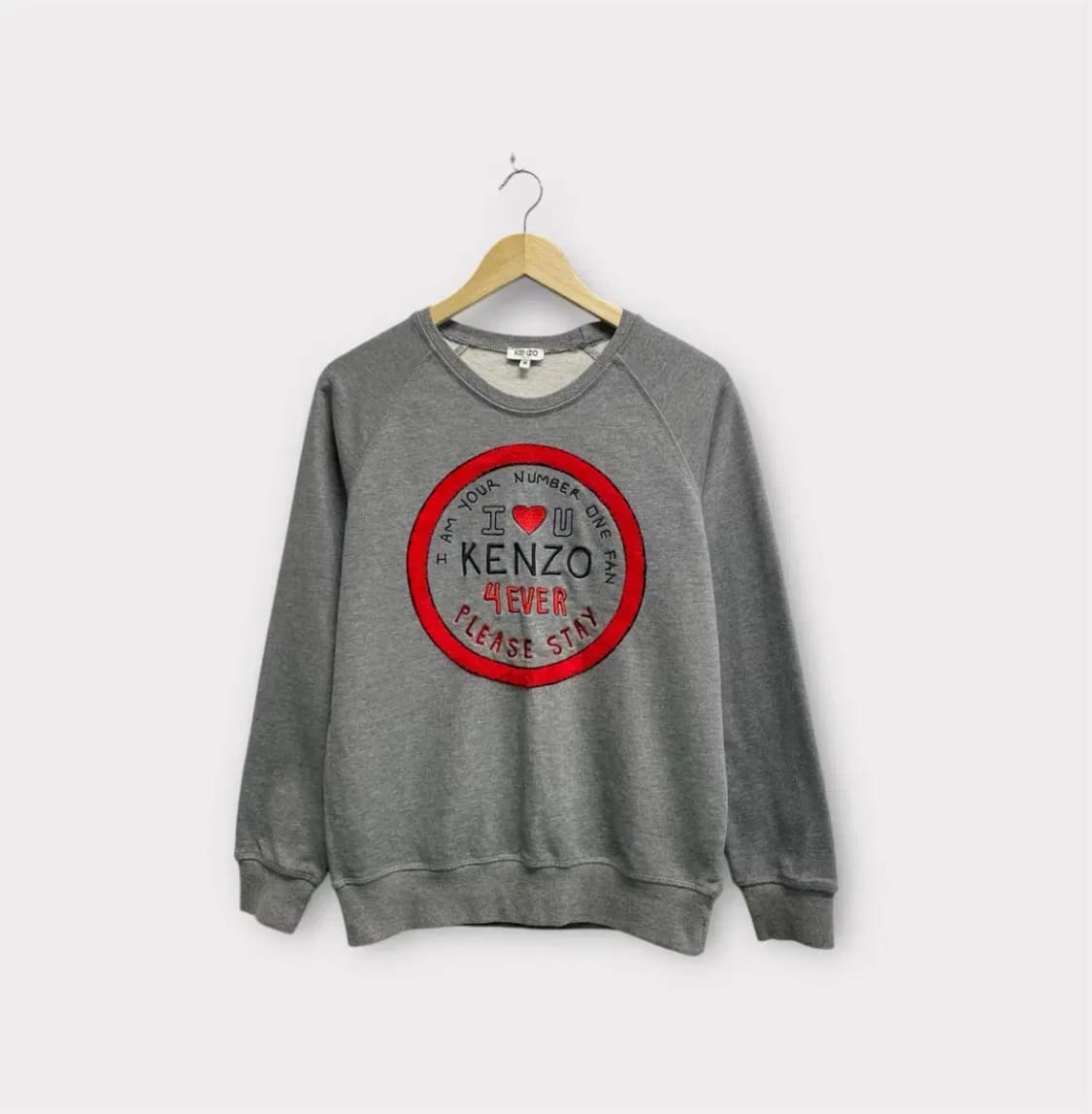 겐조 KENZO 그레이 스웻 맨투맨 M 상품이미지1