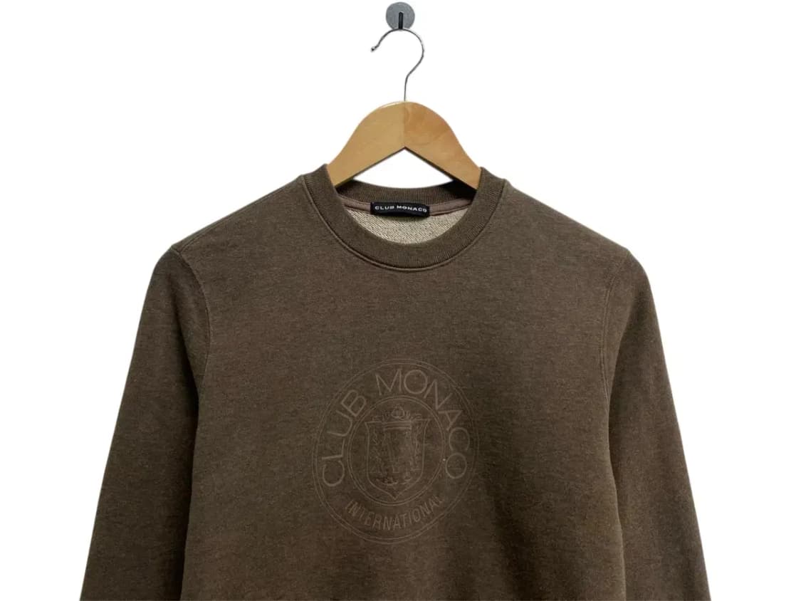 클럽모나코 브라운 맨투맨 95 상품이미지2