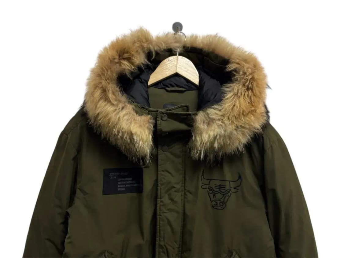 NBA 카키 덕다운 패딩 M 상품이미지3