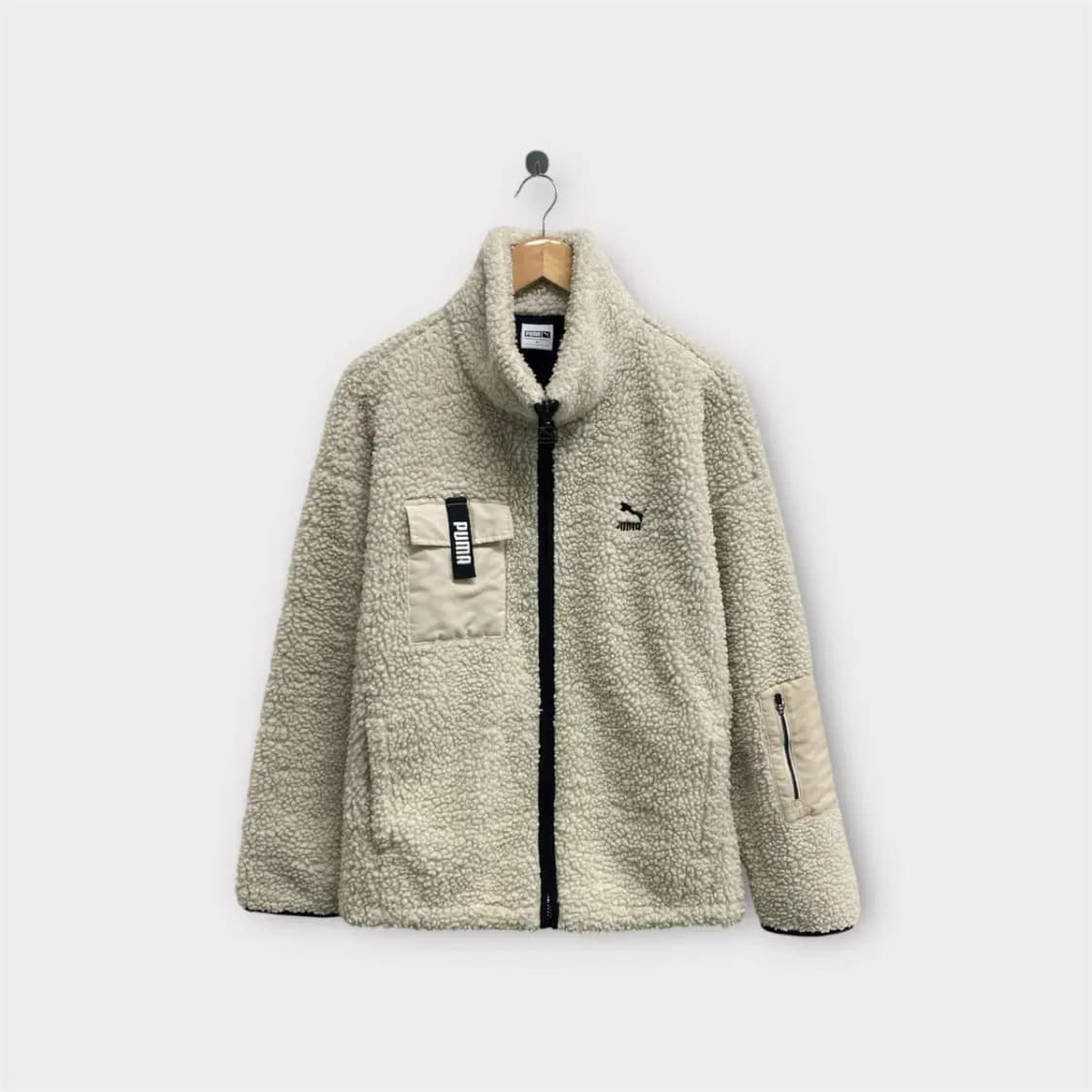 푸마 puma 뽀글이 집업 자켓 M 상품이미지1