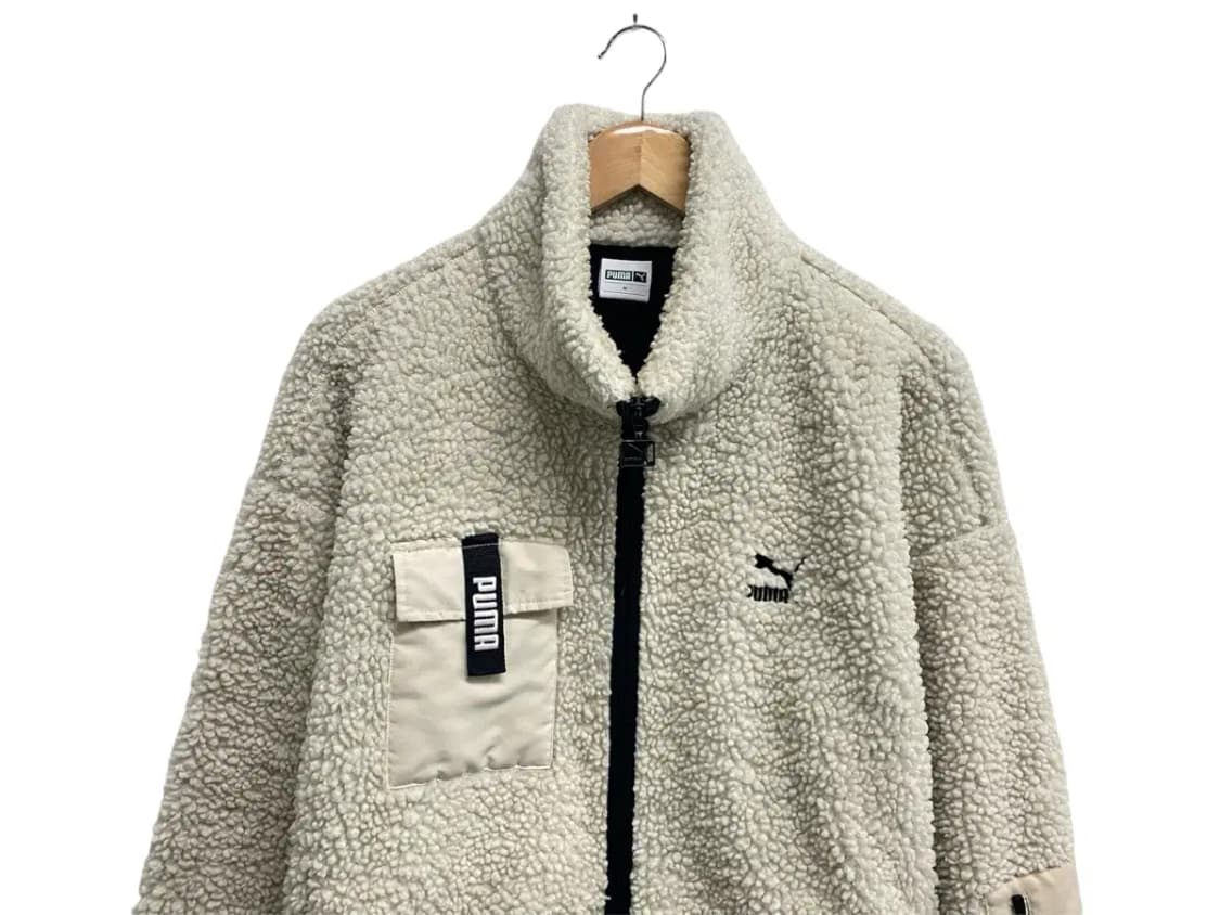 푸마 puma 뽀글이 집업 자켓 M 상품이미지2