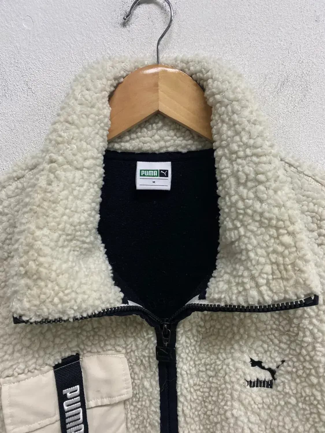 푸마 puma 뽀글이 집업 자켓 M 상품이미지4