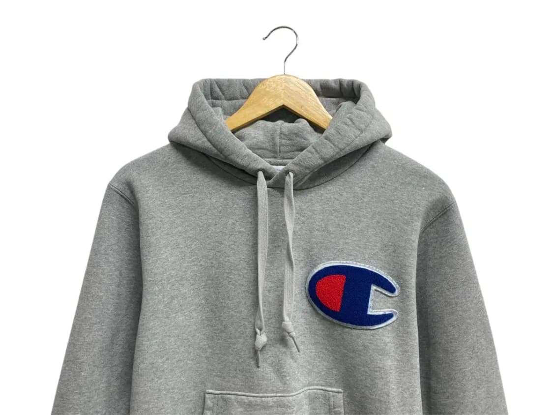 챔피온 빅로고 기모 풀오버 후드티 M 상품이미지2