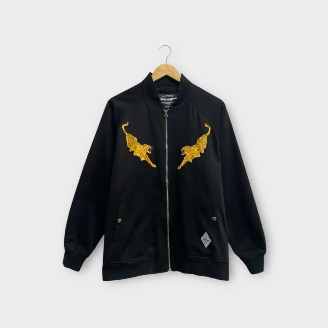 세인트페인 타이거 자수 스카쟌 점퍼 L 상품이미지1