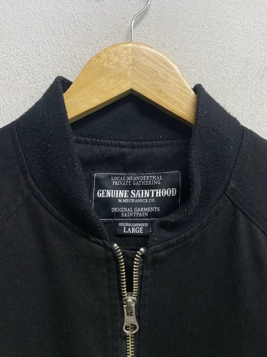 세인트페인 타이거 자수 스카쟌 점퍼 L 상품이미지4