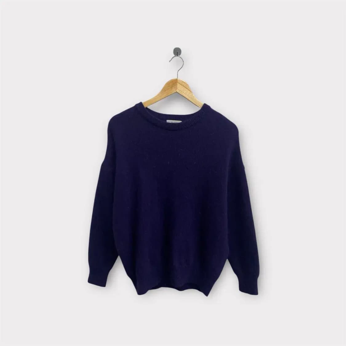 스튜디오톰보이 모 앙고라 니트 네이비 free 상품이미지1