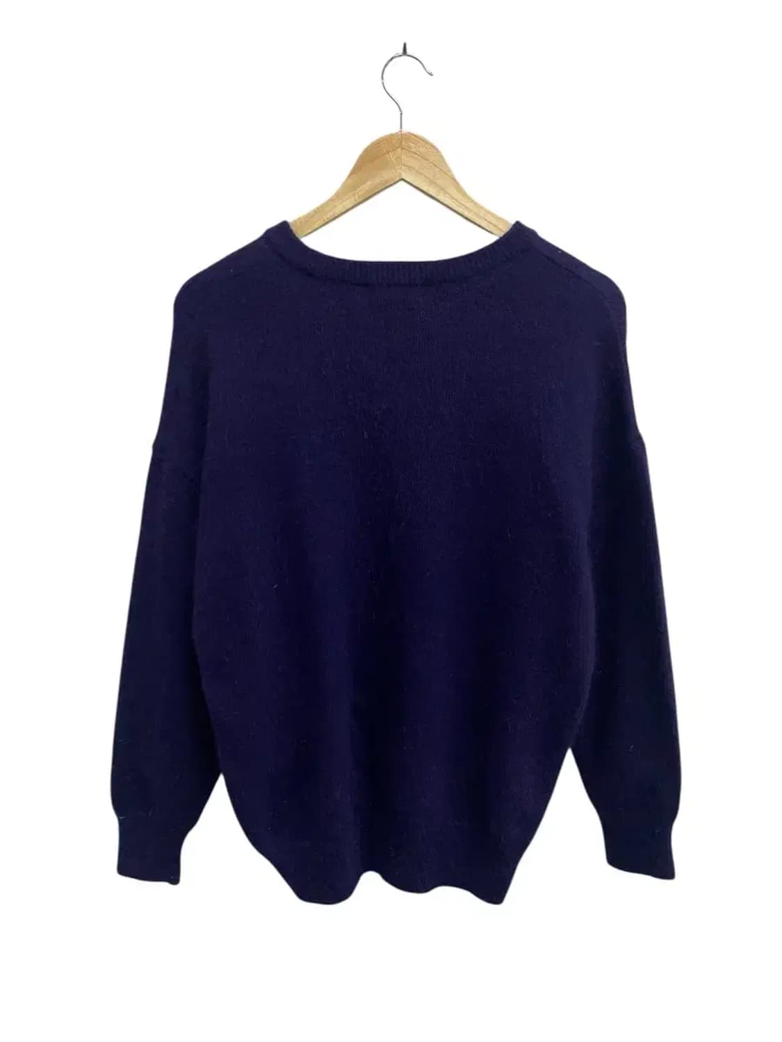 스튜디오톰보이 모 앙고라 니트 네이비 free 상품이미지4