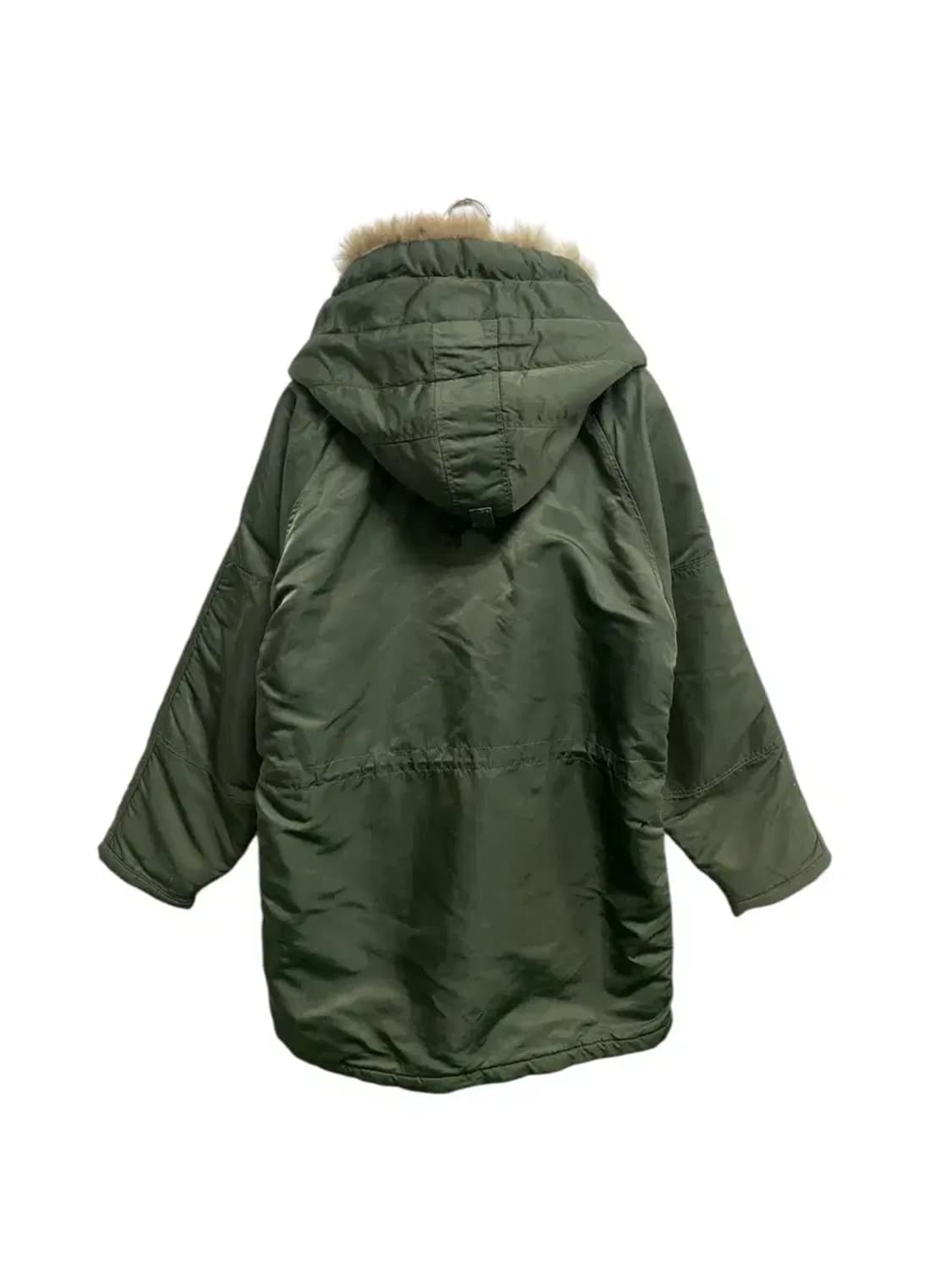 빈티지 야상 패딩 카키 XL 상품이미지3