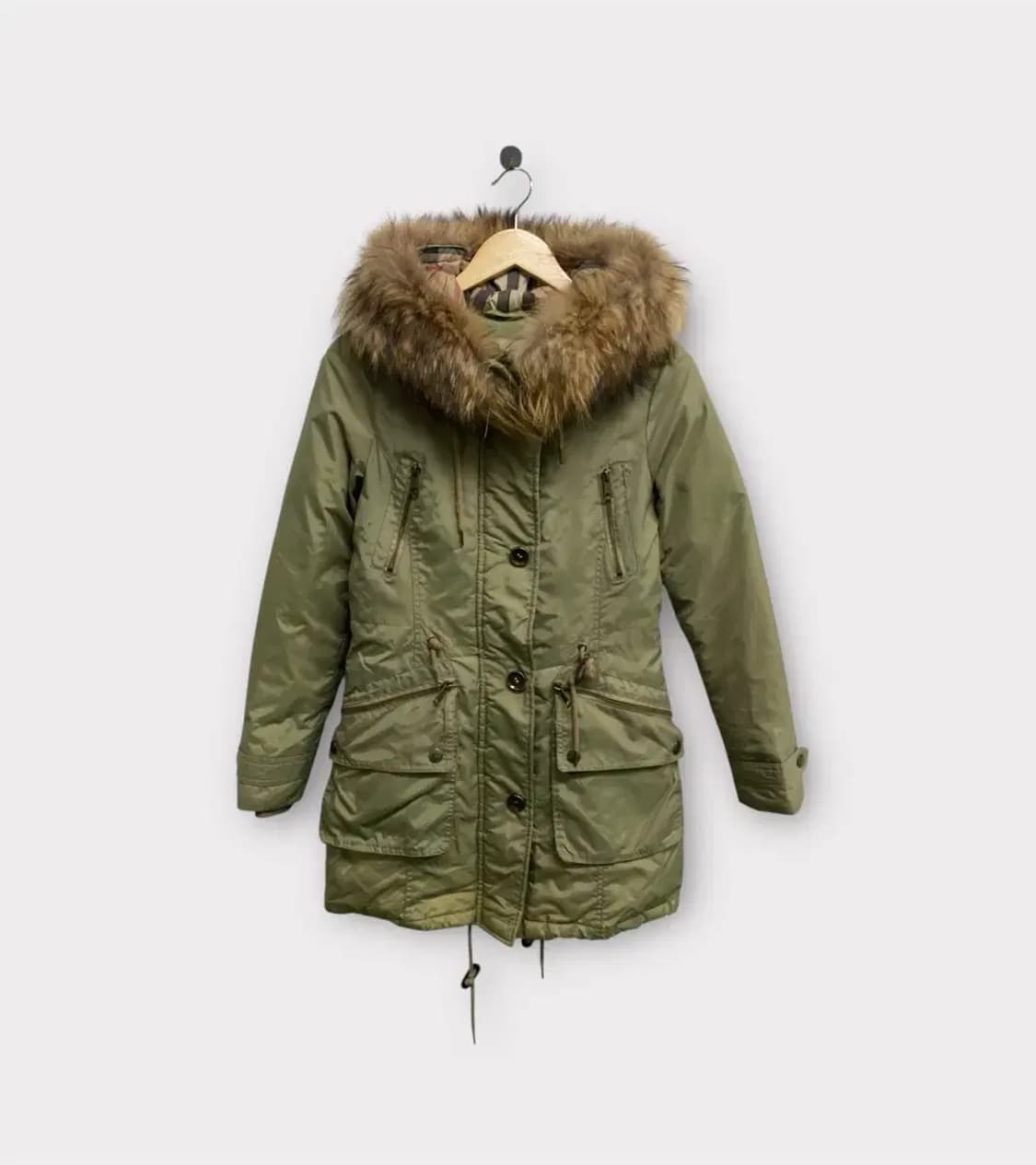 버버리 브릿 야상 구스패딩 S 상품이미지2