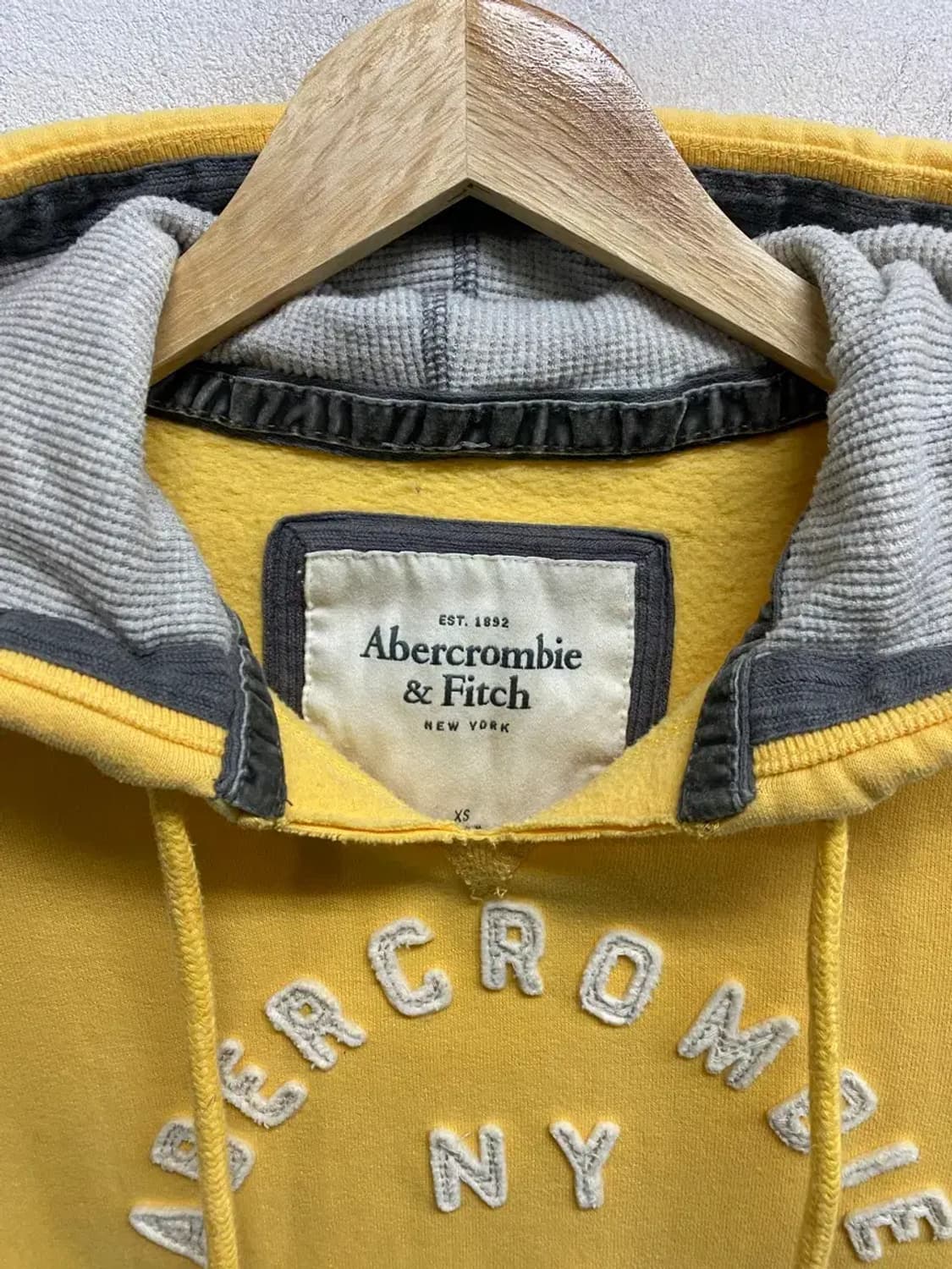 아베크롬비 기모 후드티 XS 상품이미지4