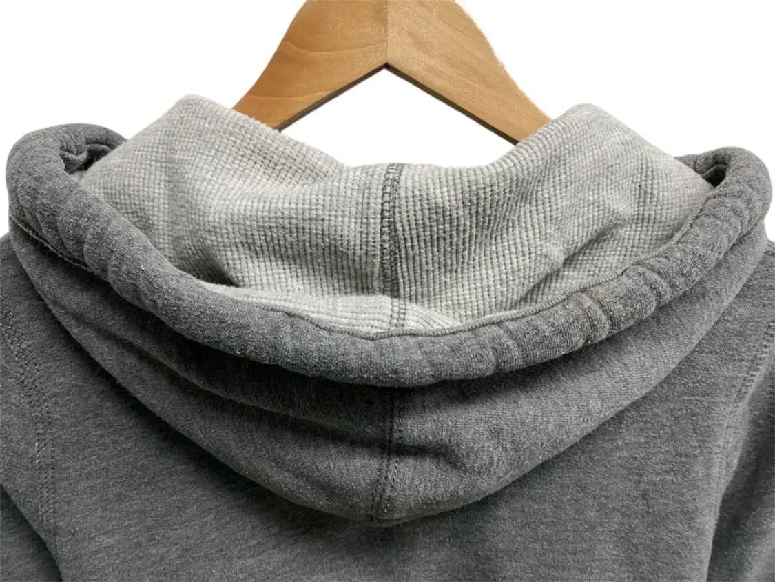 아베크롬비 그레이 기모 후드티 S 상품이미지5