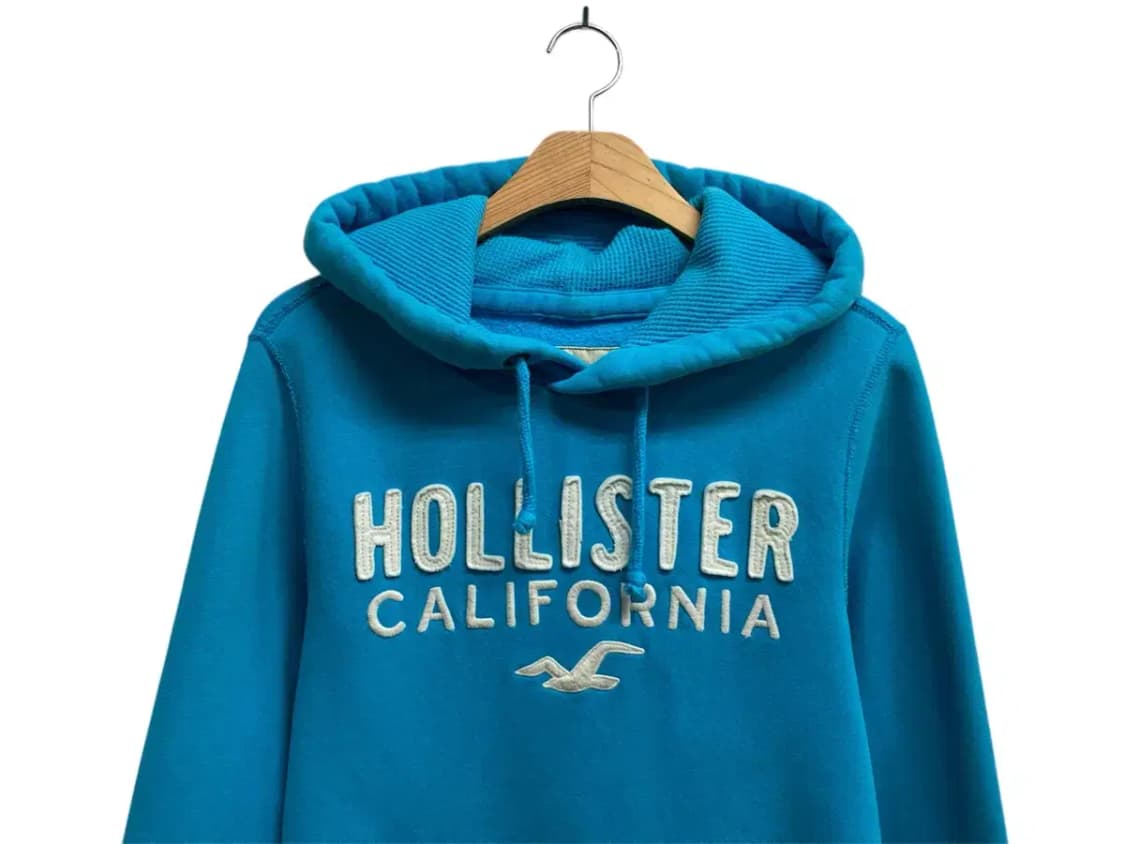 홀리스터 로고 기모 후드티  M 상품이미지2