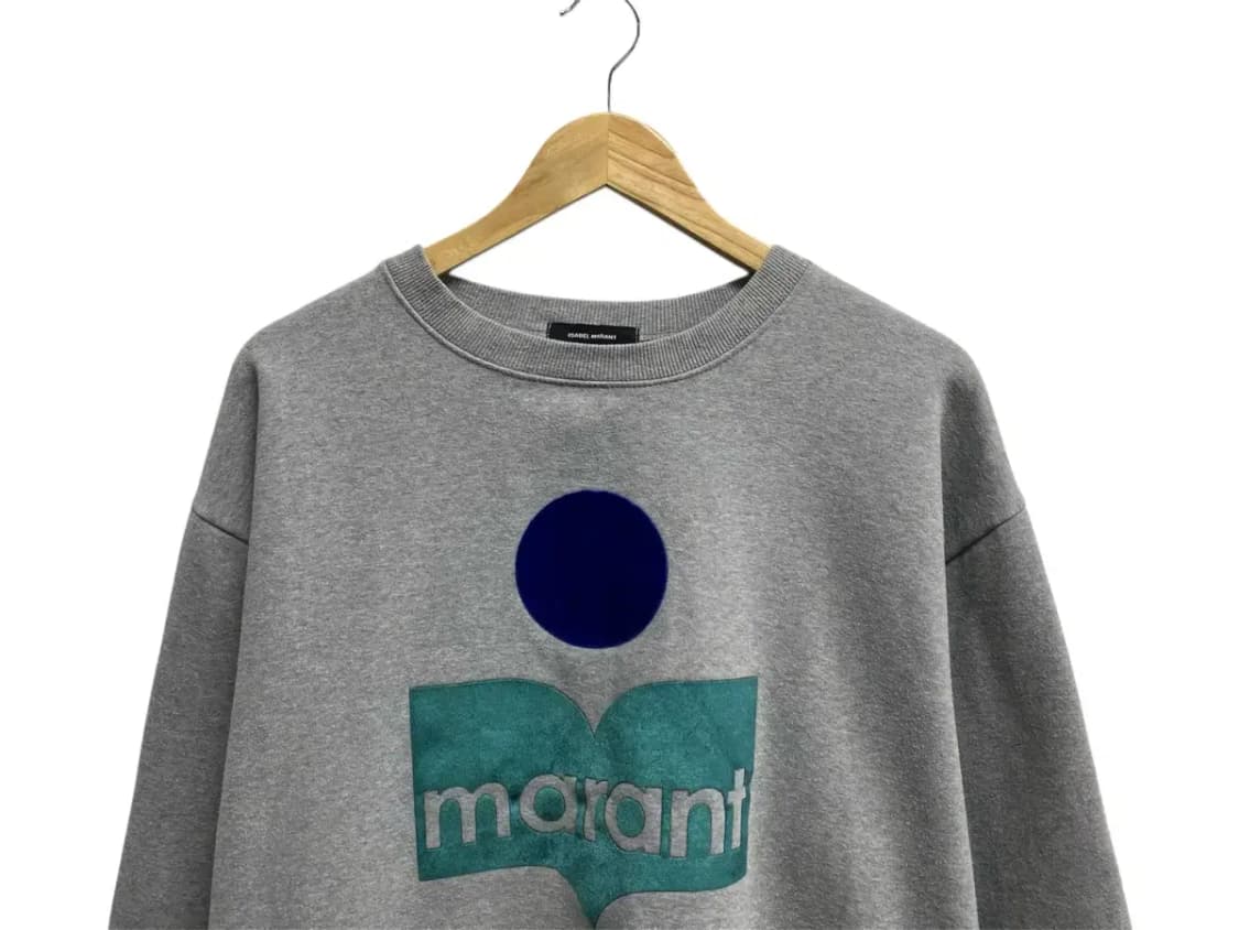 이자벨마랑 스웻 기모 그레이 맨투맨 free 상품이미지2