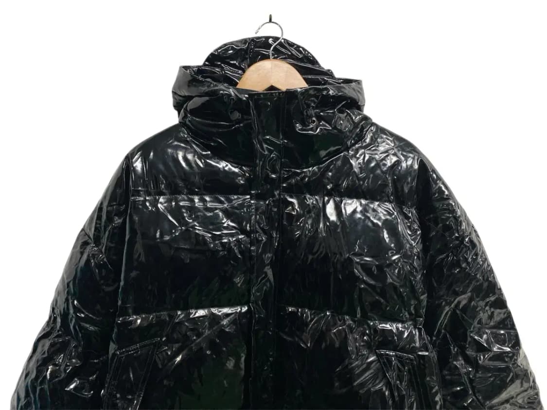 아우어룸 글로시 후드 유광패딩 free 상품이미지2