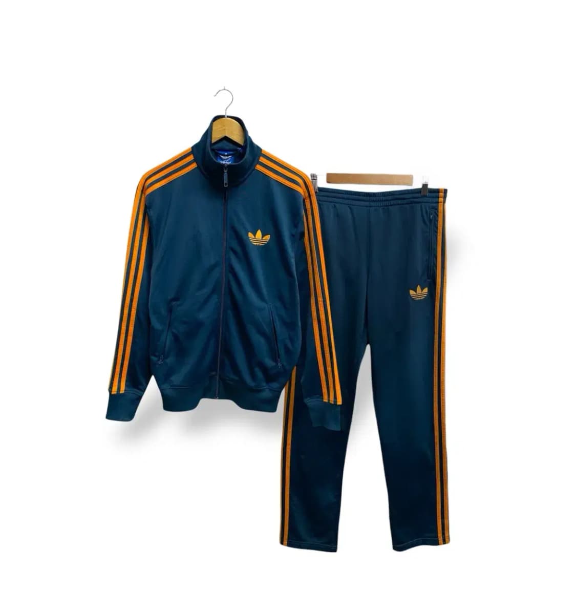 아디다스 파이어버드 네이비/주황 트랙 SET 상품이미지1