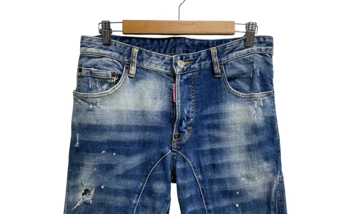 디스퀘어드2 페인팅 데님팬츠 - 46사이즈 상품이미지3