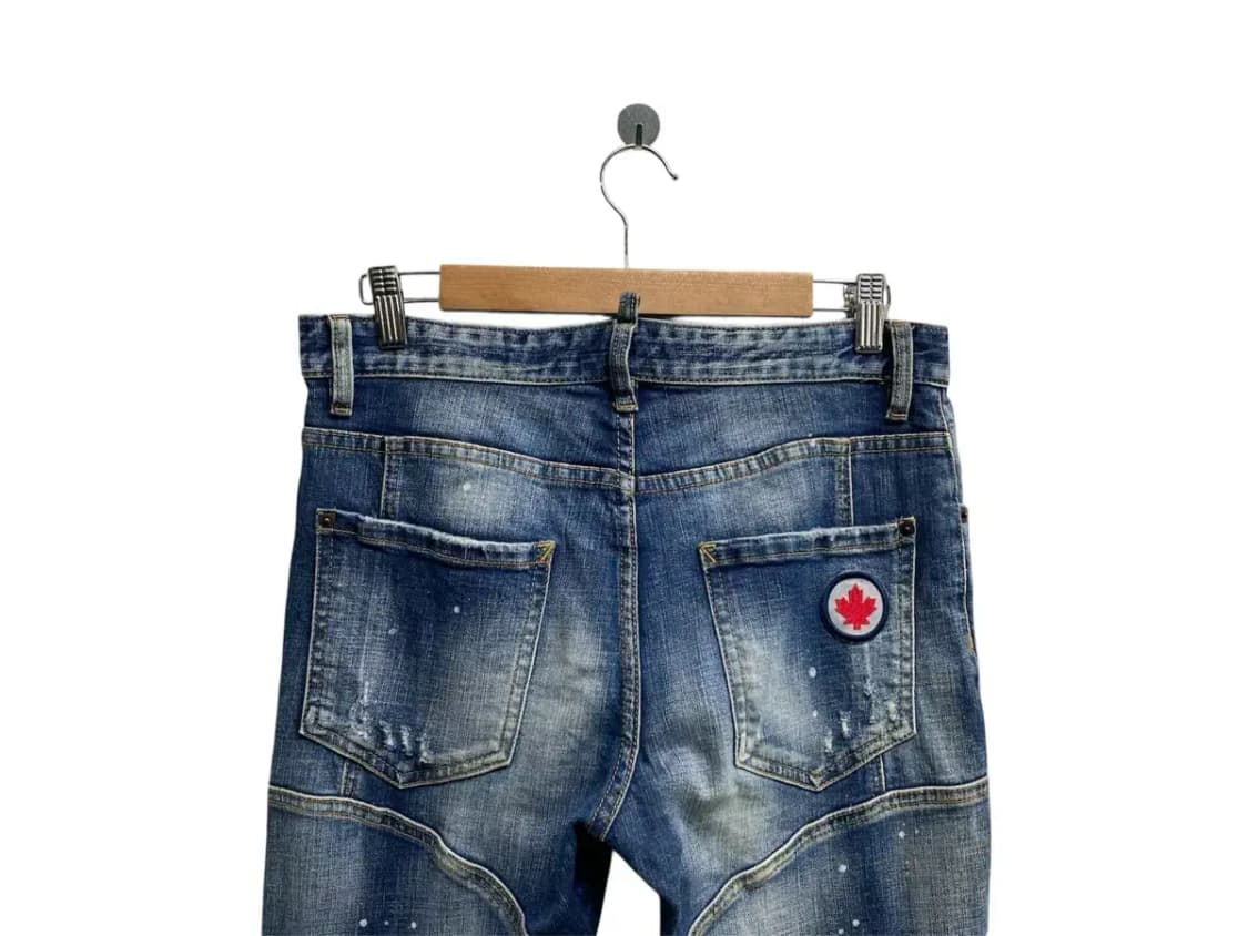 디스퀘어드2 페인팅 데님팬츠 - 46사이즈 상품이미지5