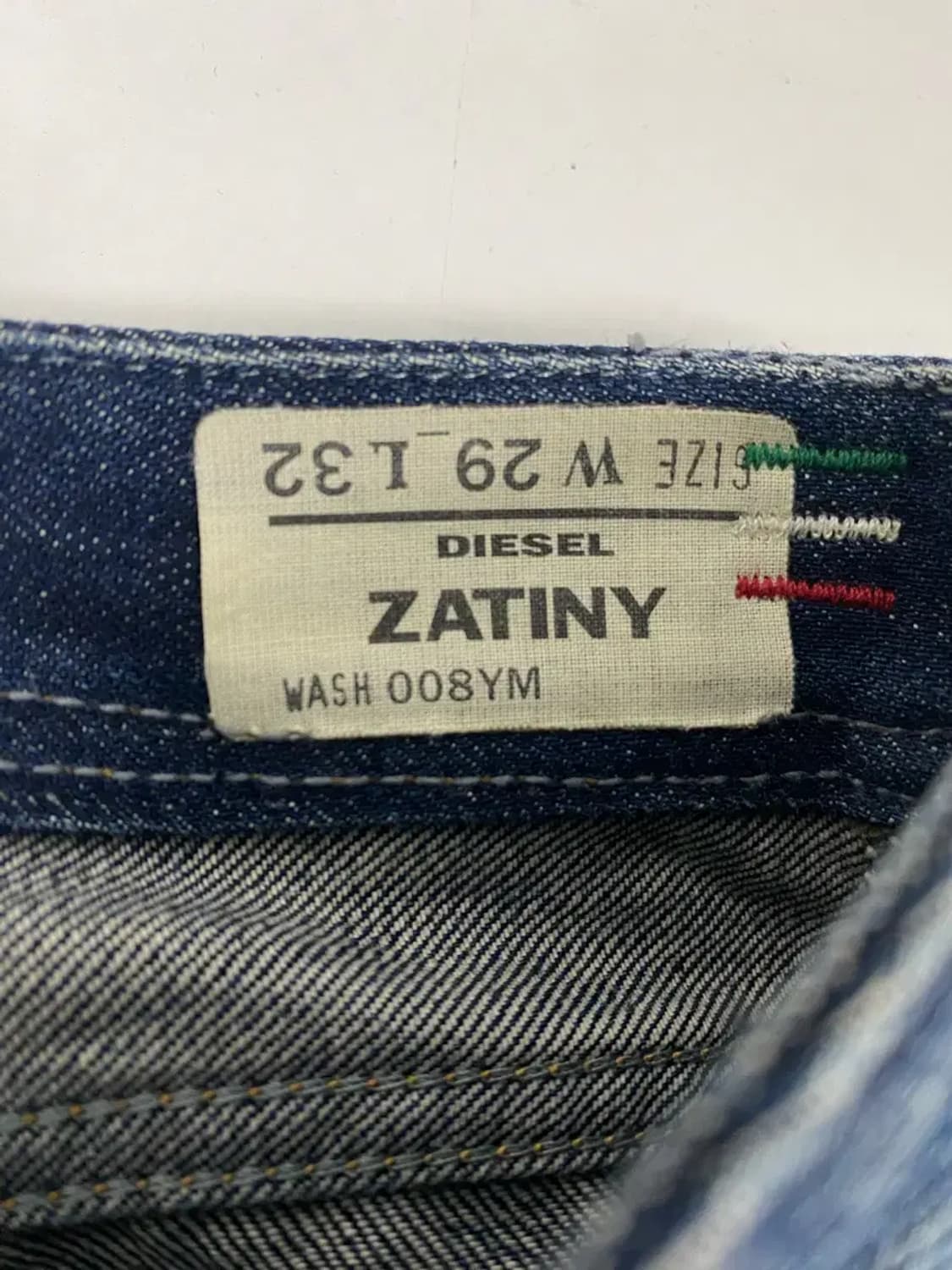 디젤 Diesel 빈티지 워싱 데님 팬츠 -29인치 상품이미지6