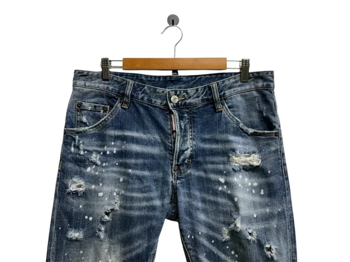 디스퀘어드2 페인팅 데님팬츠- 50사이즈 상품이미지2